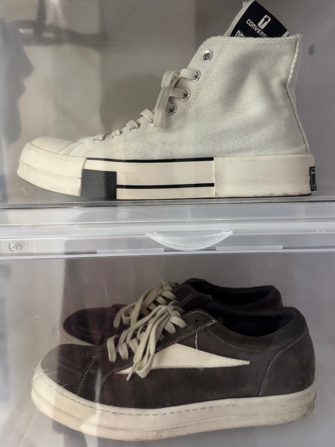 41 릭오웬스 릭반스 빈티지 더스트 브라운 스웨이드 상품이미지2