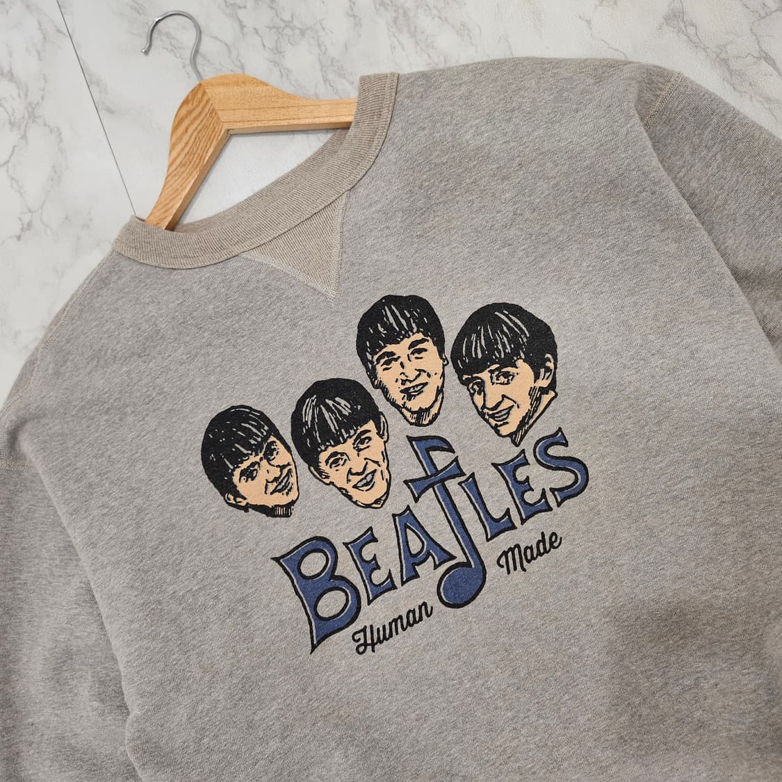 정품 휴먼메이드 비틀즈 츠리아미 맨투맨 상품이미지4