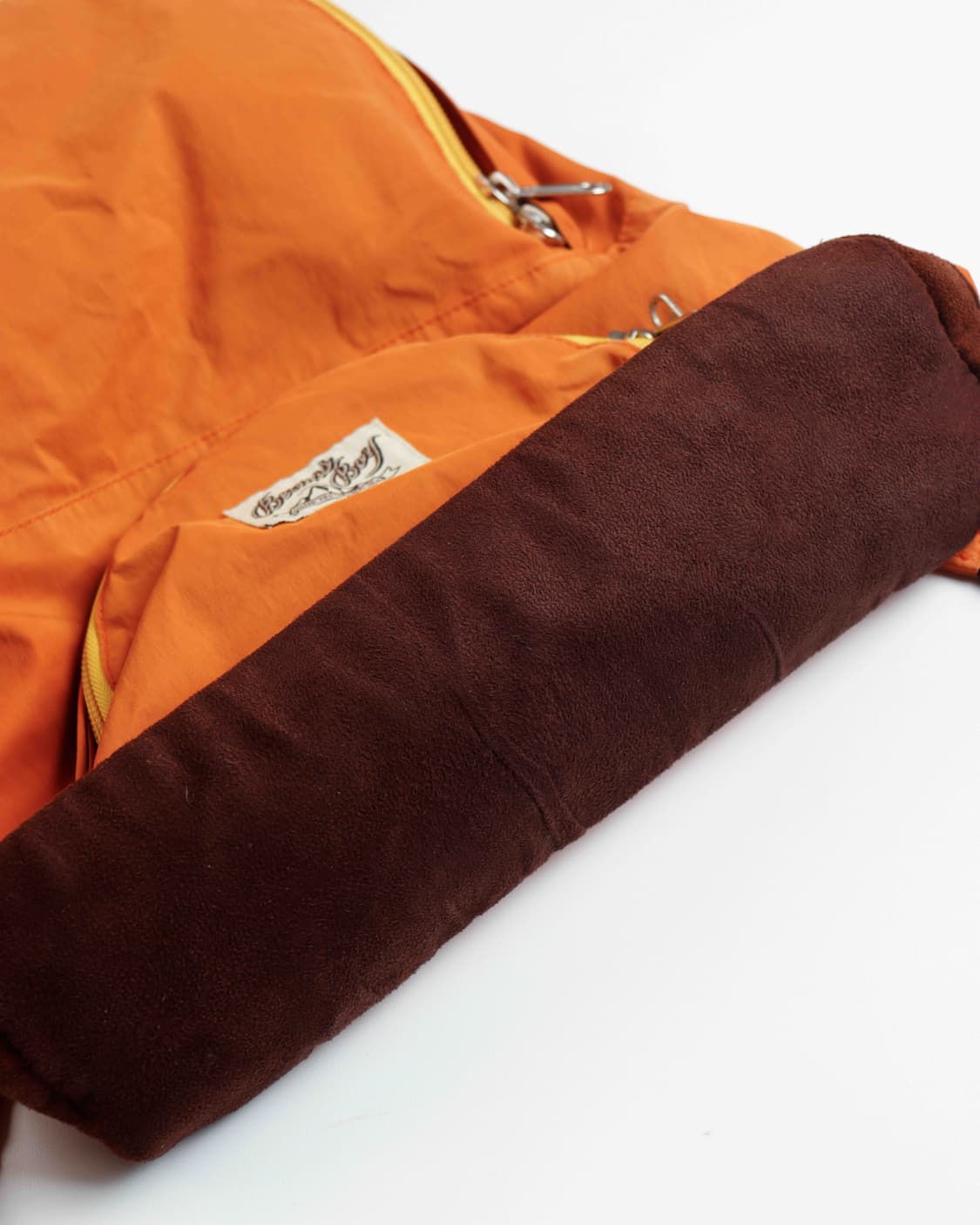 [BEAMS BOY] 컬러블록 나일론 백팩 (Orange) 상품이미지6
