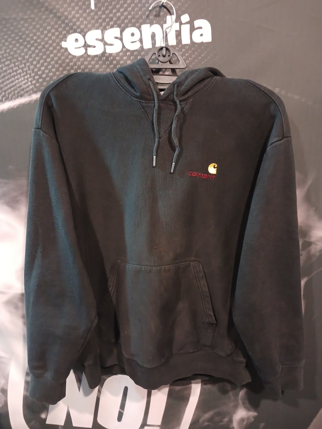 칼하트 블랙 후드티 상품이미지1