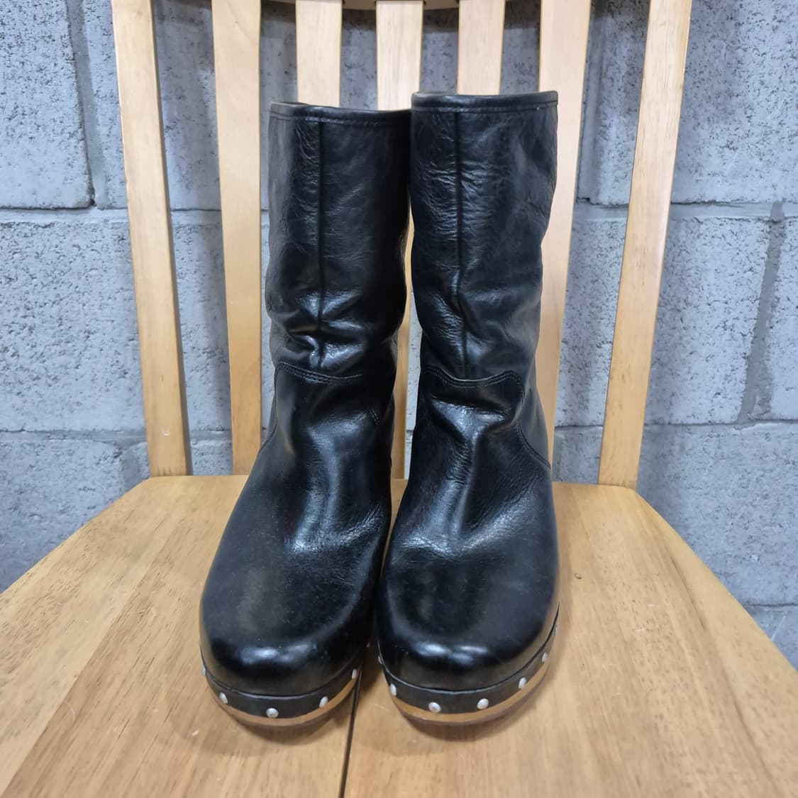 어그 UGG  양털 리네아 가죽 부츠 상품이미지3