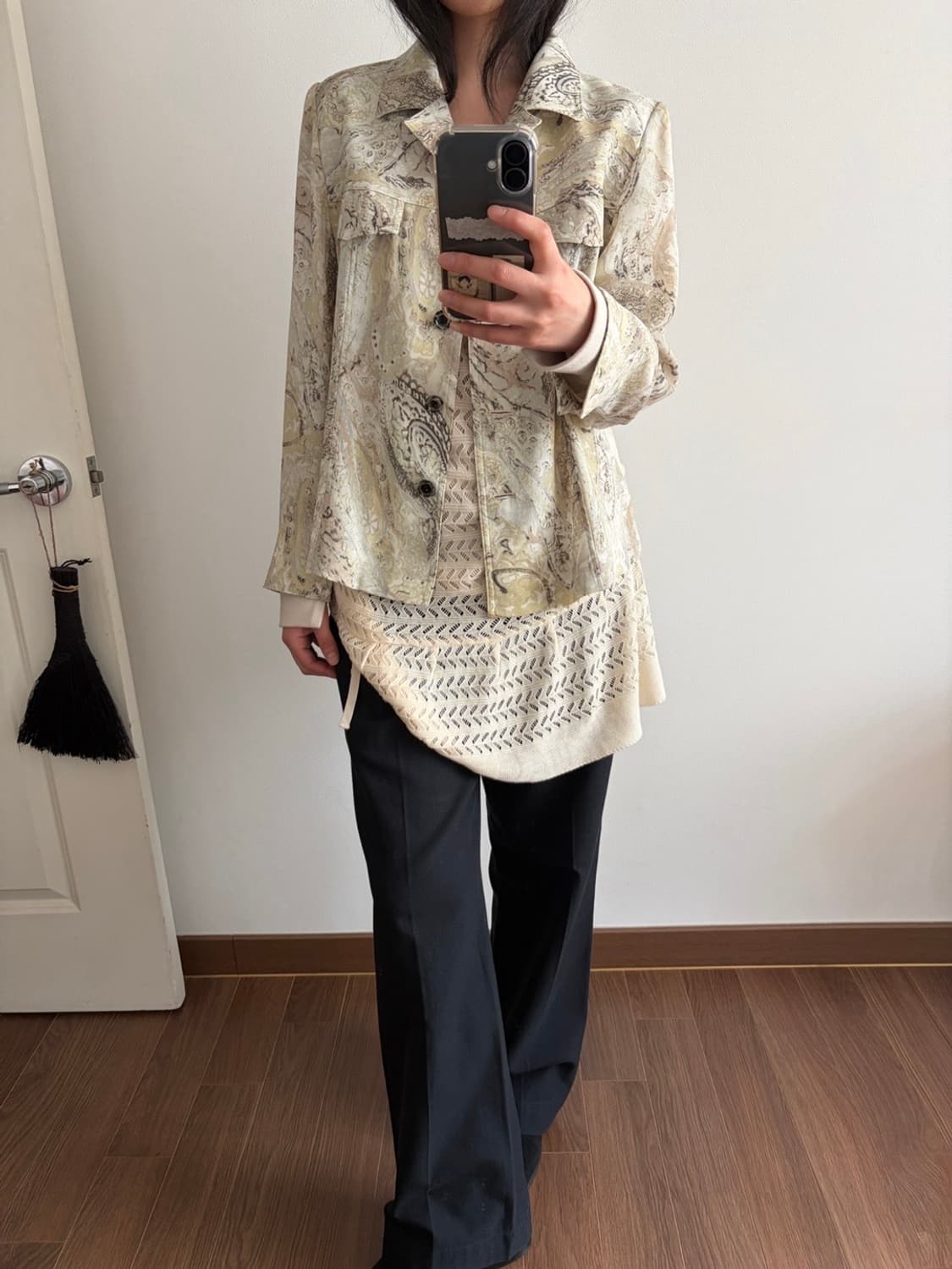 patterned shirket 상품이미지4