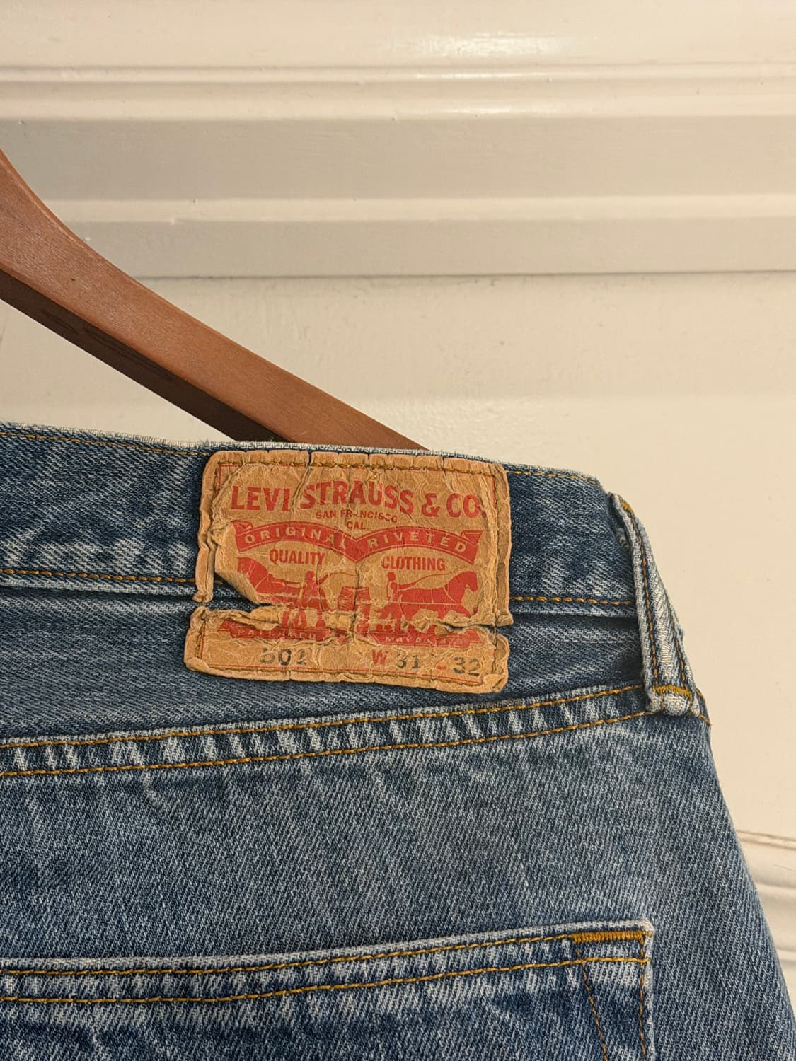 빈티지 리바이스 중청 데님 상품이미지3