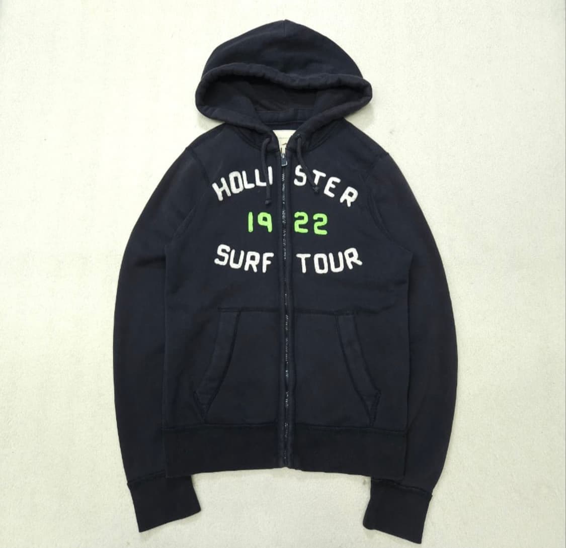 홀리스터 후드집업 네이비 상품이미지1