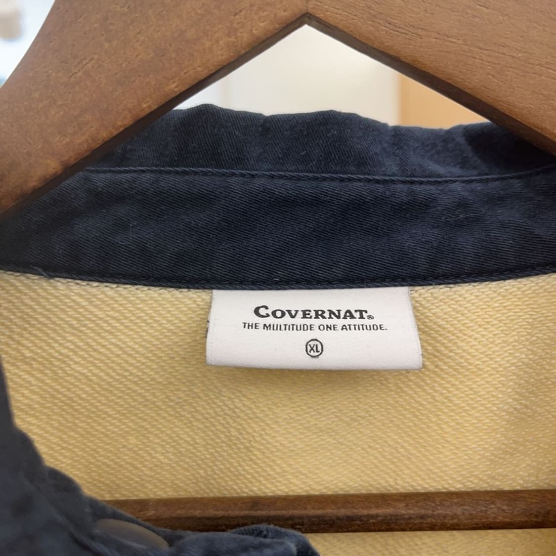 커버낫 레트로 볼드 스트라이프 럭비 카라 롱슬리브 XL C09498 상품이미지5