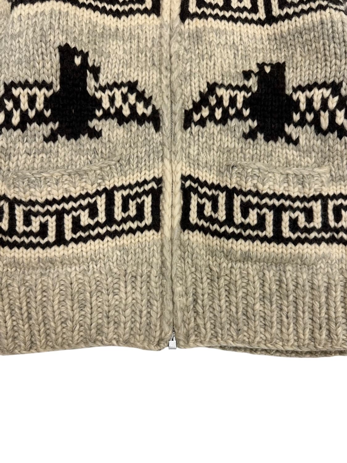 카나타 코위찬 니트집업 아이보리 (L) 상품이미지5