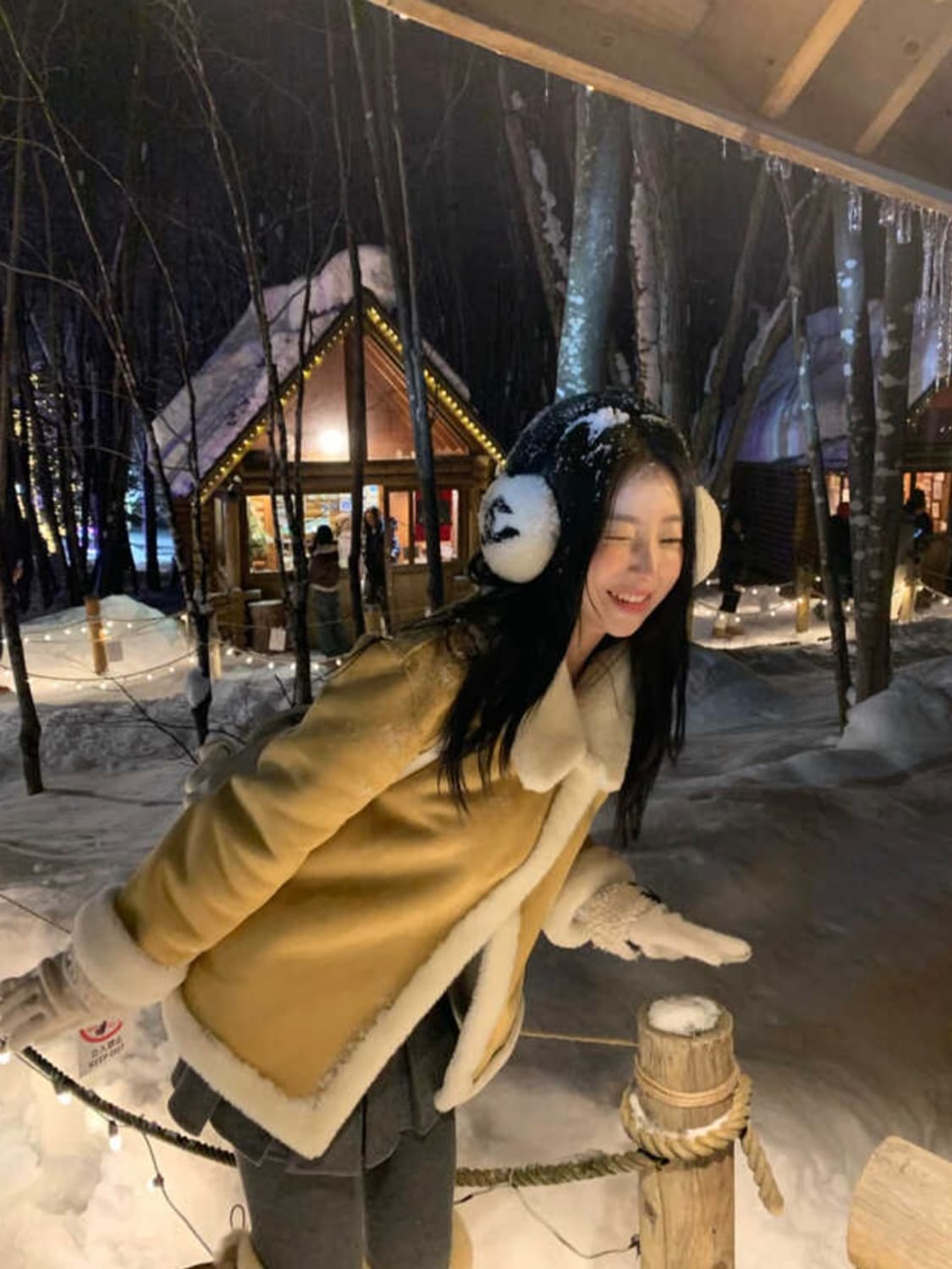 시예 리아 무스탕 (무스탕 모자 무료증정) 상품이미지3