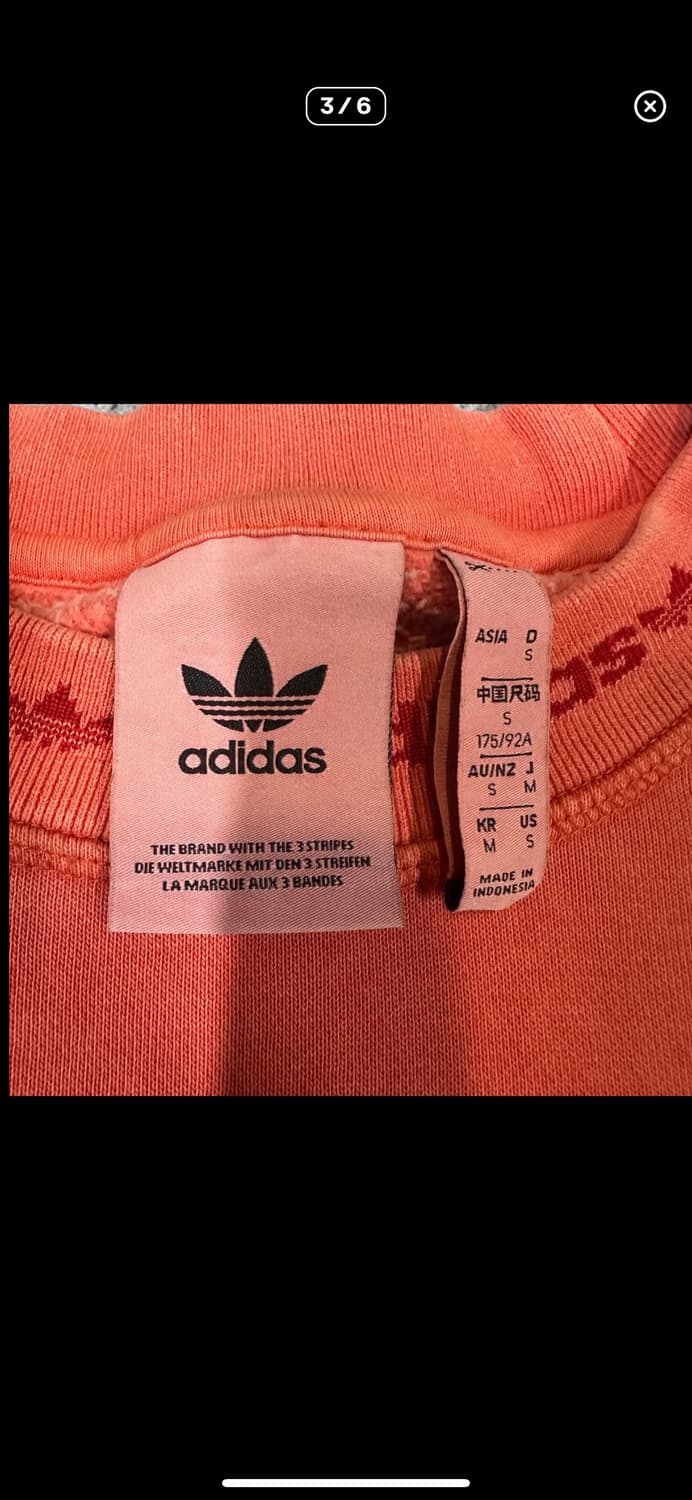 (바배) 아디다스 다이드 크루넥 피그먼트 맨투맨 상품이미지3