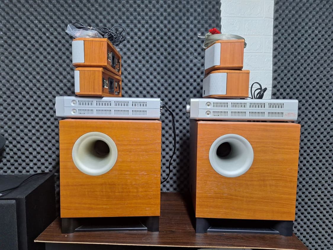 야마하 AVX‑S30 시네마 스테이션 2.1 홈시어터 스피커 빈티지 카페 상품이미지3