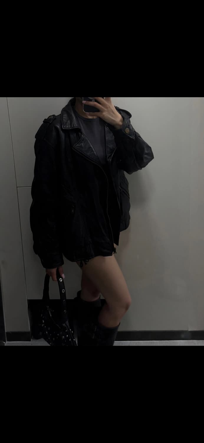 에스까드릴 빈티지 락스타 양가죽 자켓 상품이미지6