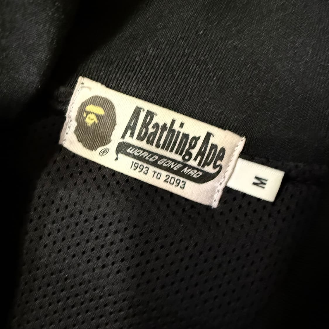 [BAPE] 베이프 로고 져지 블랙 (M / 상태 S급) 상품이미지5