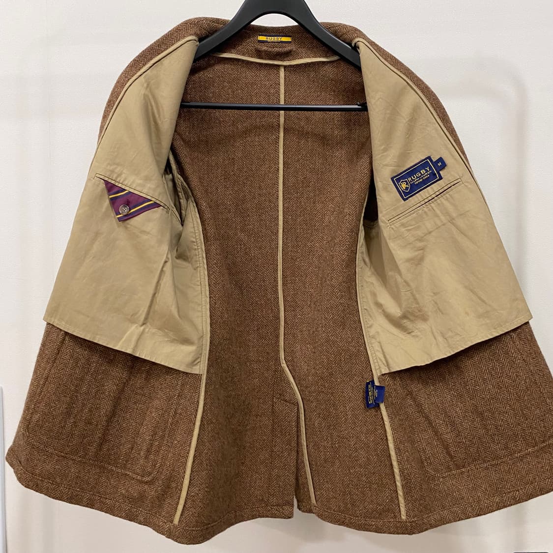 폴로 럭비 랄프로렌 헤링본 울 블레이저 상품이미지7