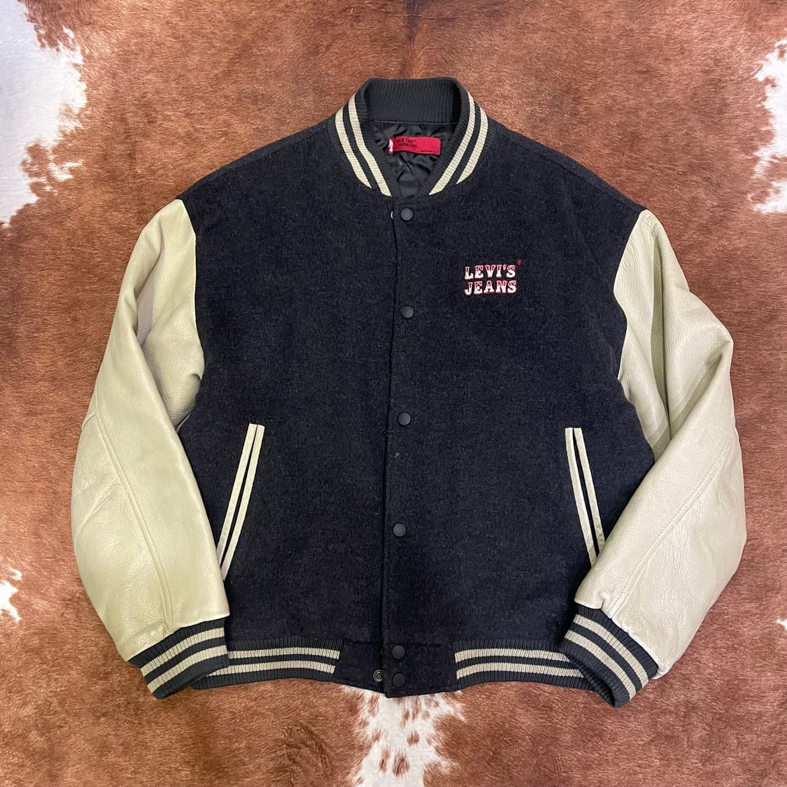 리바이스 레드탭 레더 바시티 상품이미지1