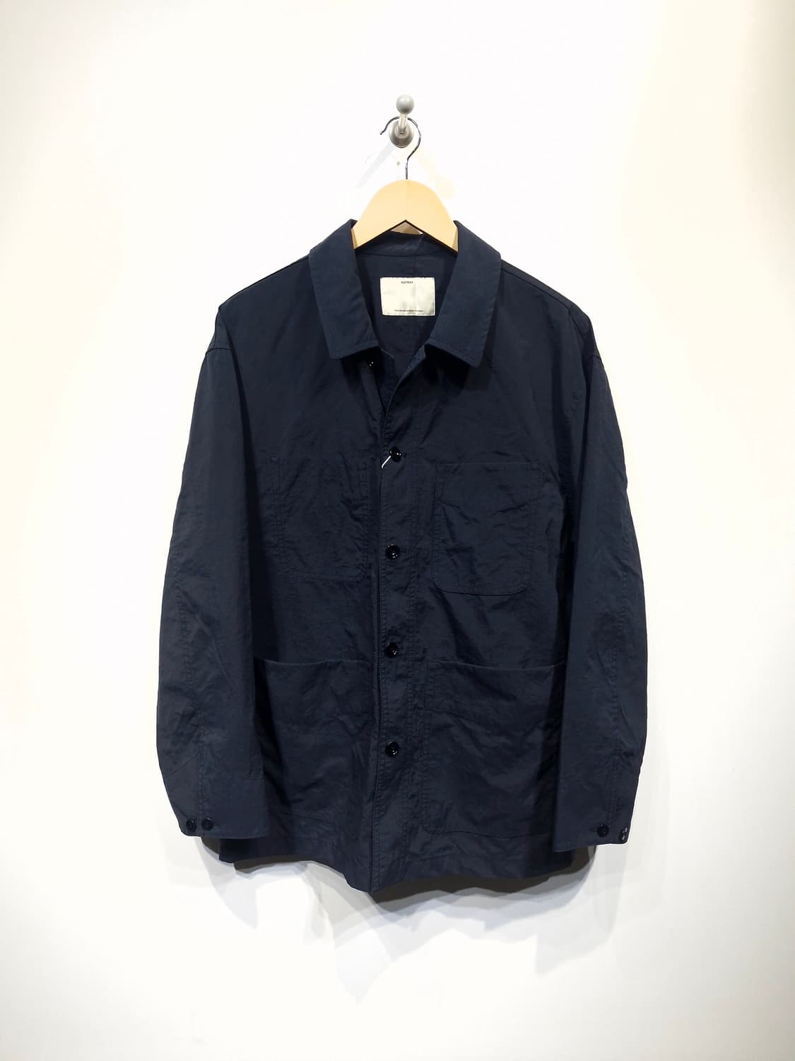 [새상품]POTTERY 포터리 나일론 워크 자켓 네이비 상품이미지1