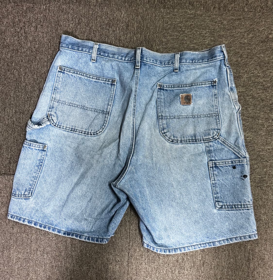 00‘s 칼하트 데님 카펜터 쇼츠 상품이미지4