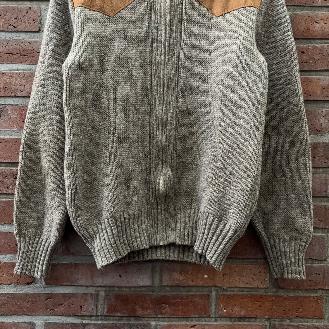 KOTARE 웨스턴 울 집업 니트 상품이미지5