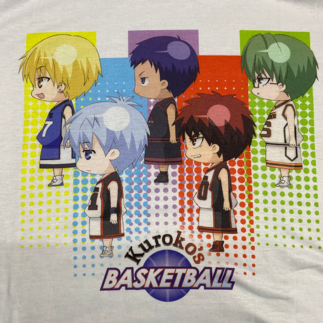 쿠로코의농구 오피셜 애니메이션 티셔츠 상품이미지4