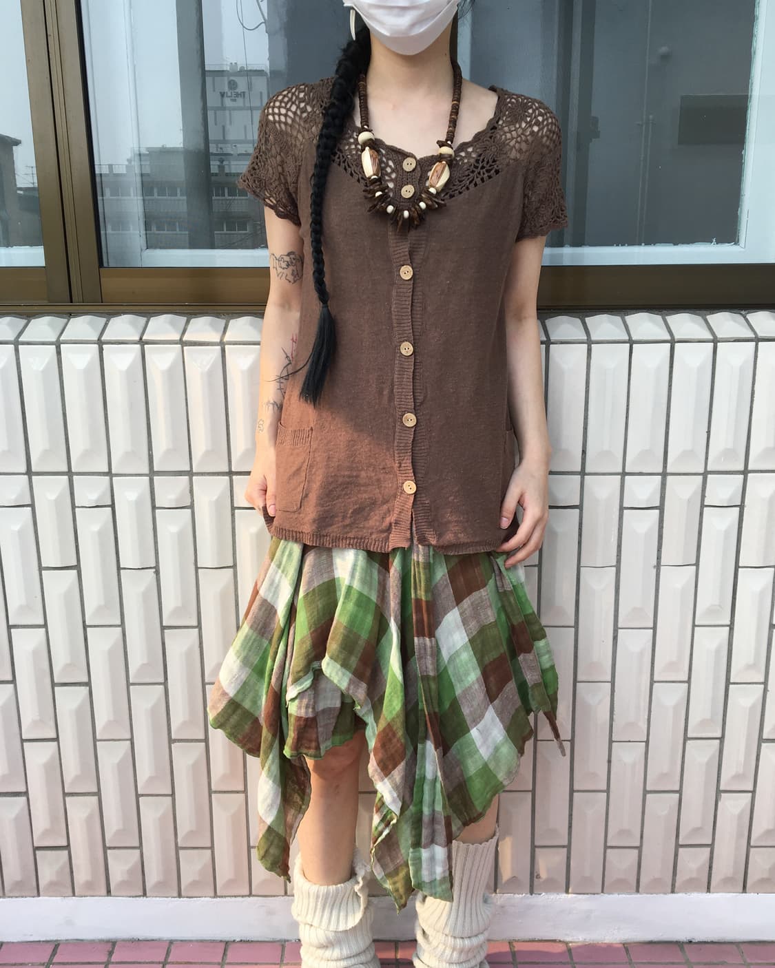 Crochet trimming point blouse 상품이미지6