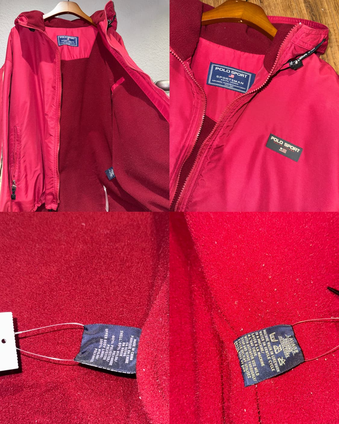 폴로스포츠 올드스쿨 바람막이점퍼 상품이미지7