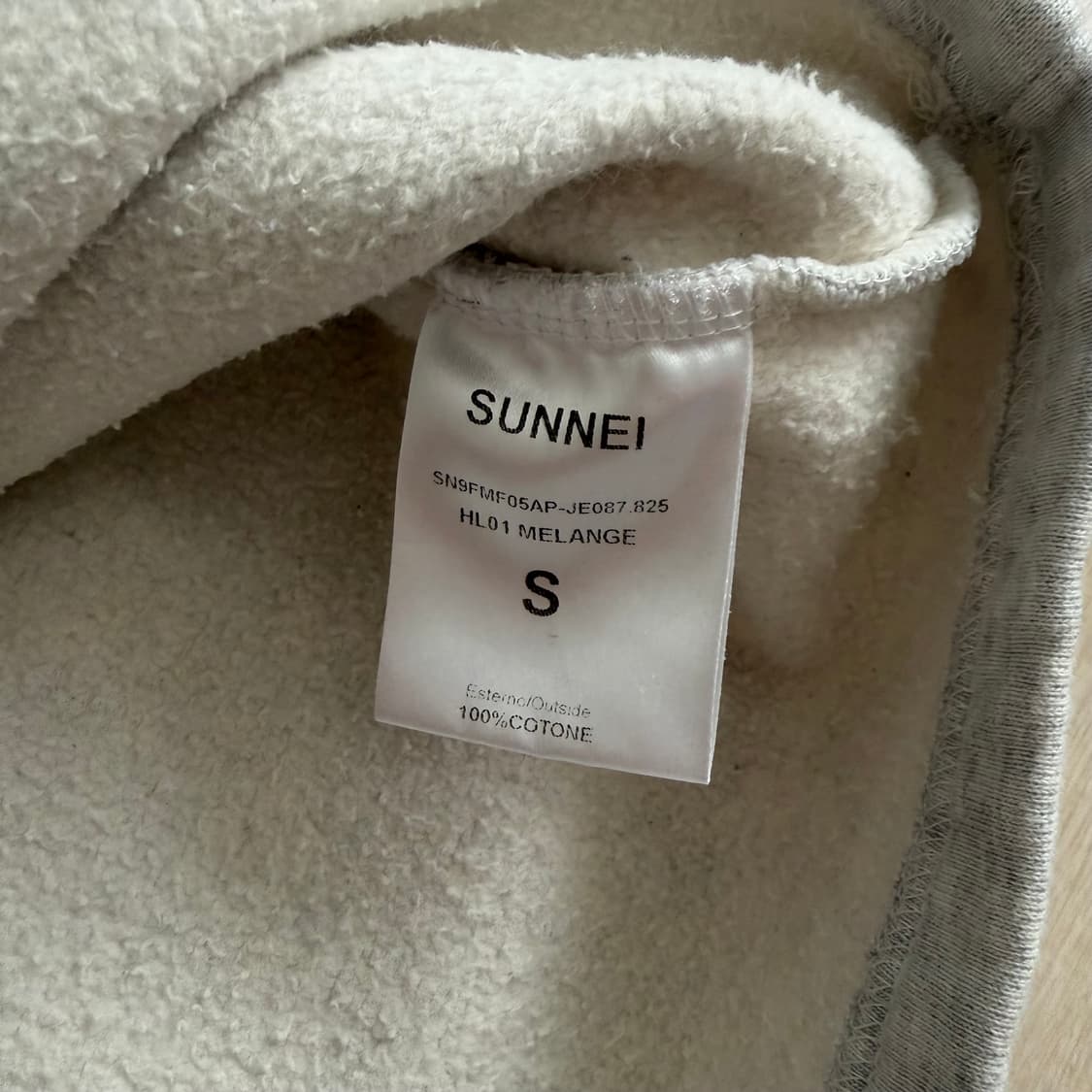 Sunnei 오버핏 레이어드 후드 상품이미지3