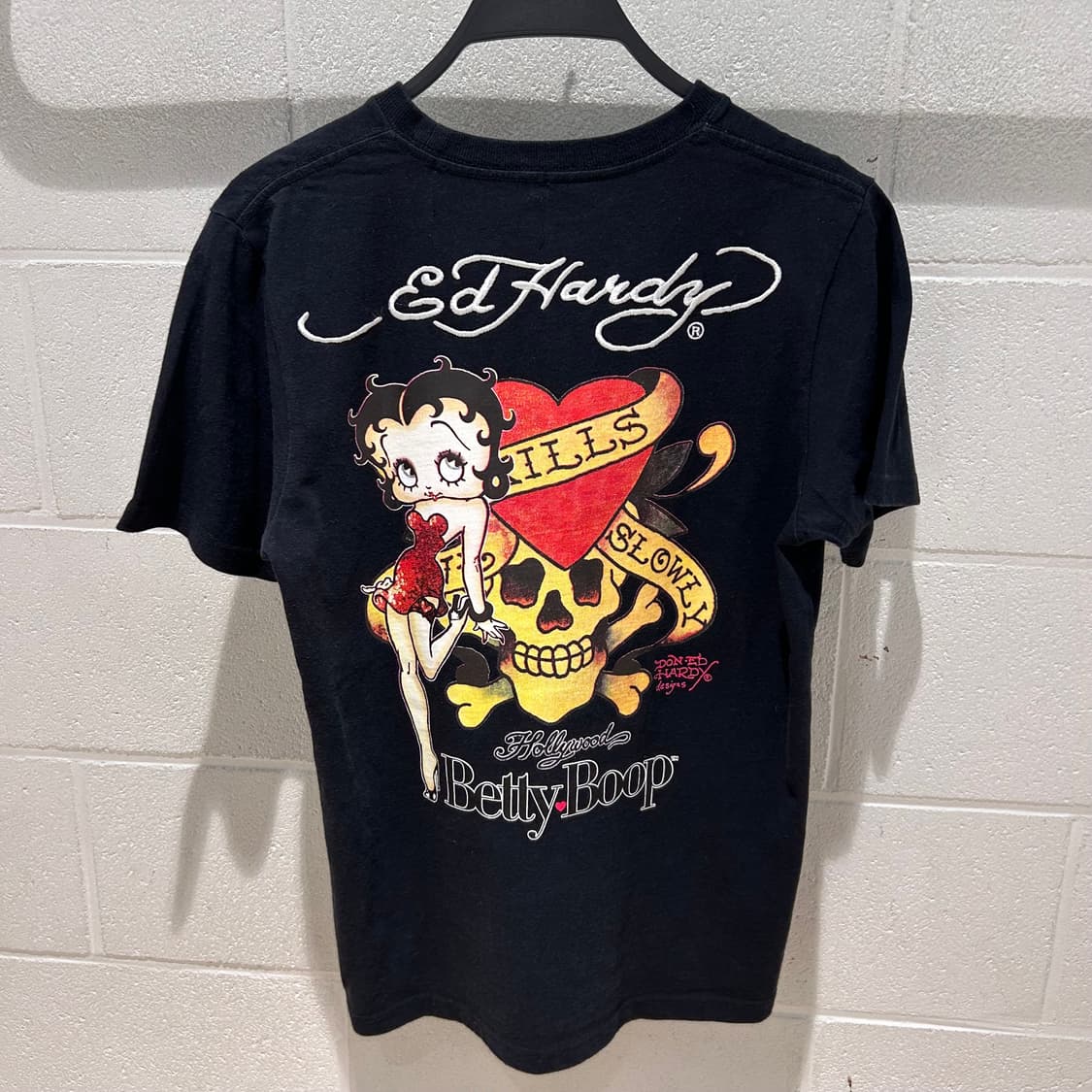 Ed hardy X Betty-Boop T-Shirts 상품이미지5