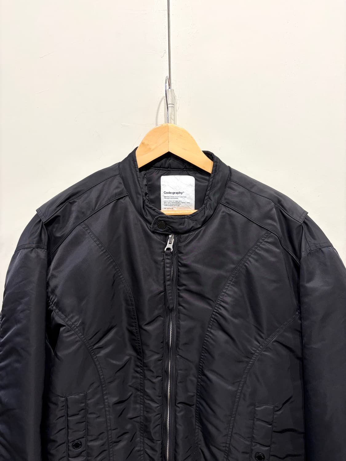 코드그라피 바이커 봄버 자켓 상품이미지2
