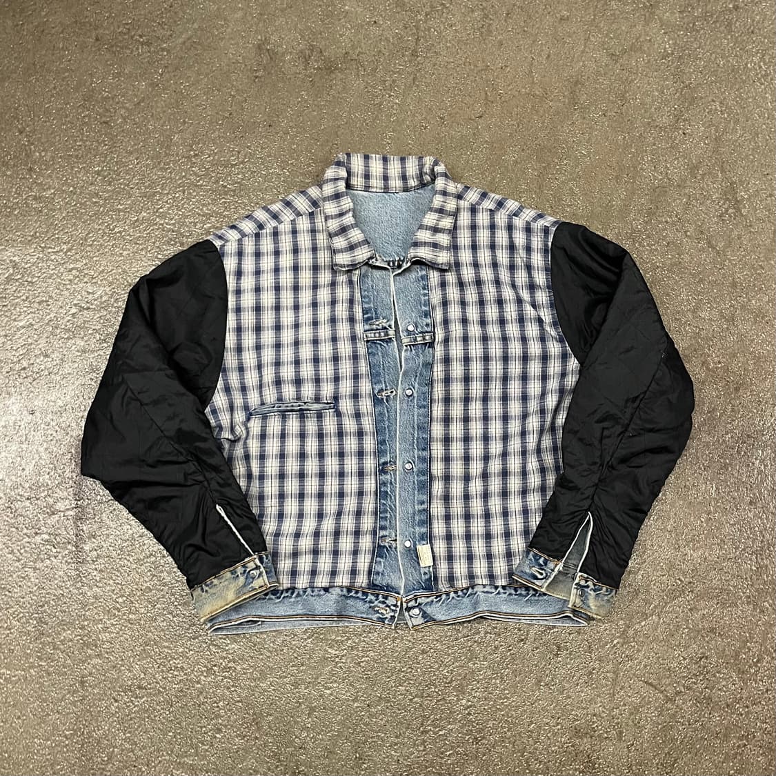 90s 리바이스 플란넬 라인드 데님 자켓 (105) 상품이미지3