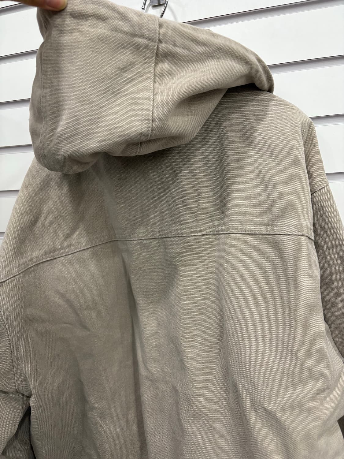 무신사 트릴리온 빈티지 워싱 후드 집업 105 상품이미지7