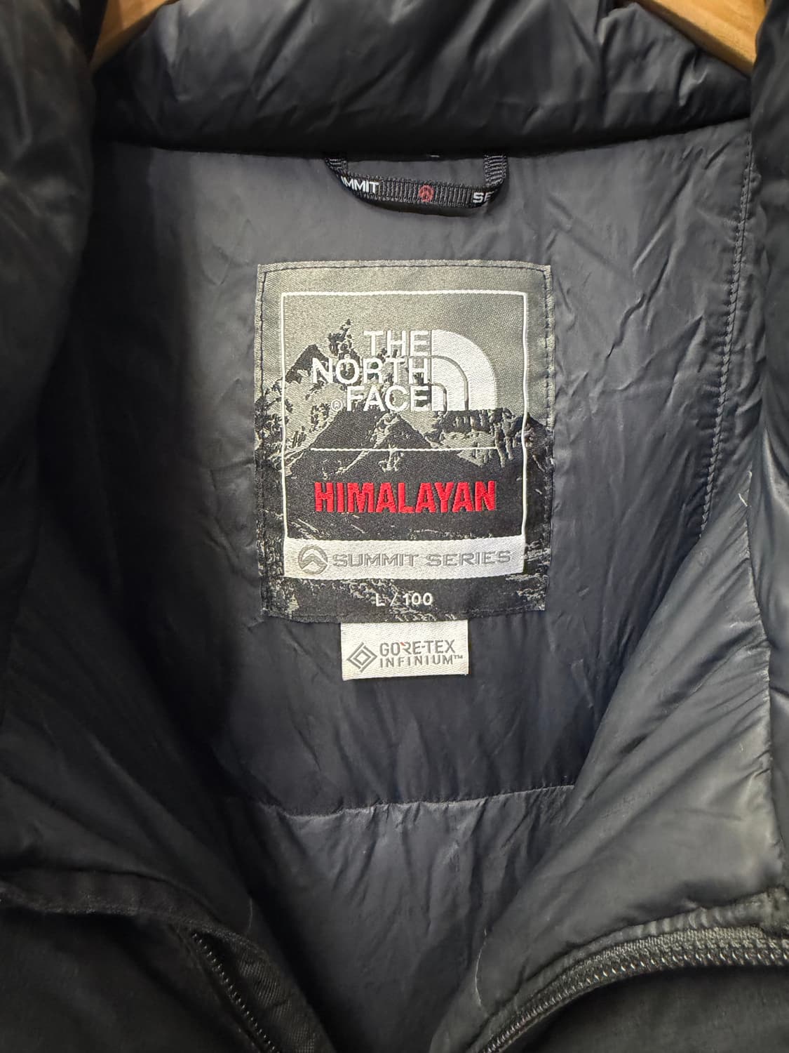 정품) 노스페이스 히말라야 고어텍스 패딩 100 상품이미지7