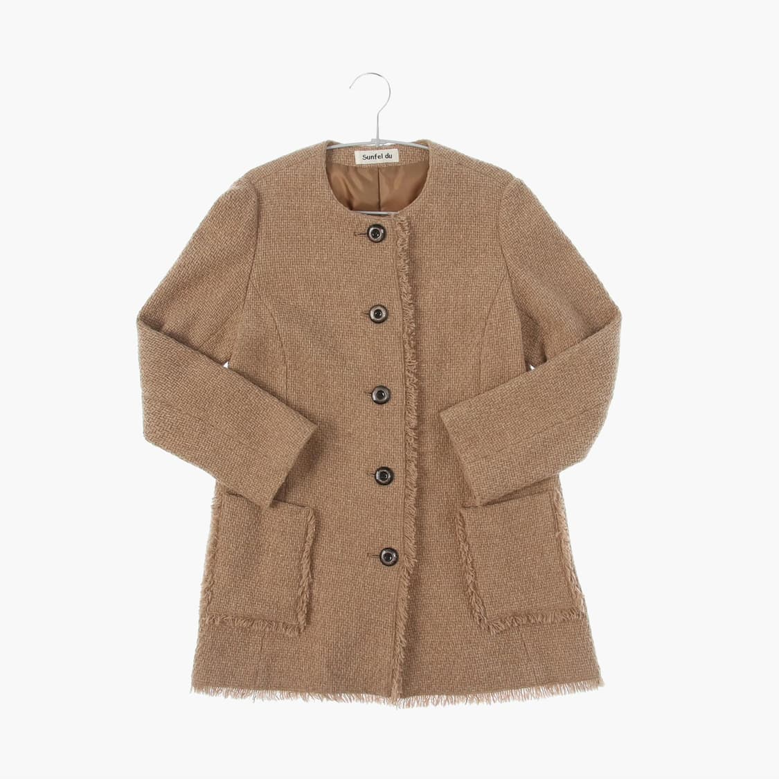 [M] Sunfel du 우먼즈 울 모직 코트 상품이미지1