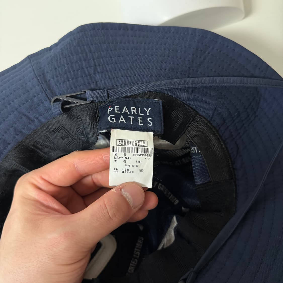 파리게이츠 스마일 버킷햇 골프웨어 상품이미지4