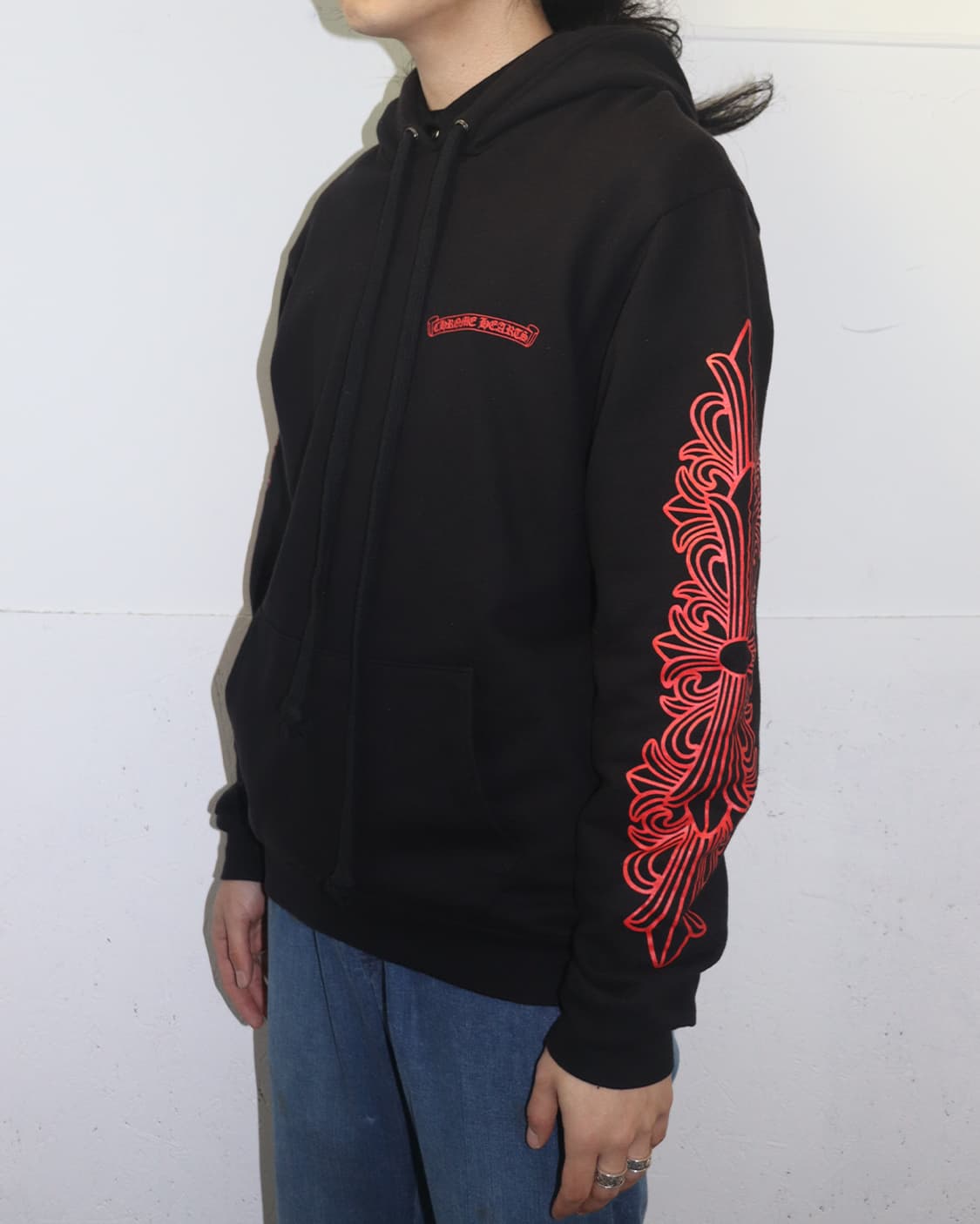 크롬하츠 플로랄 홀스슈 후디 상품이미지2