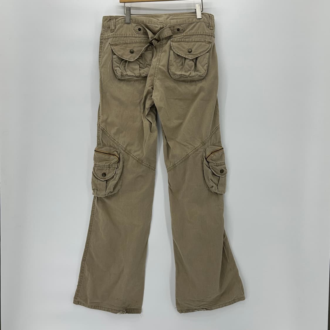 [VTG] 빈티지 Y2K 멀티포켓 부츠컷 신치백 카고팬츠 상품이미지4
