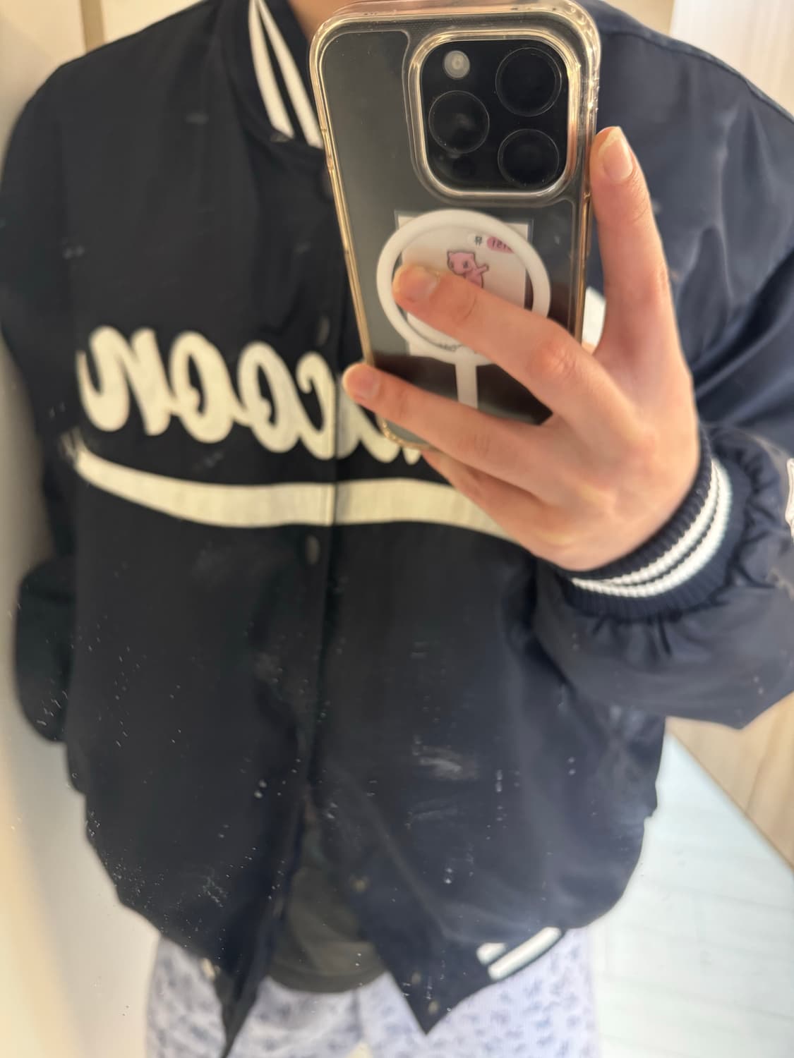 라쿠 베이스볼 자켓 M 상품이미지5