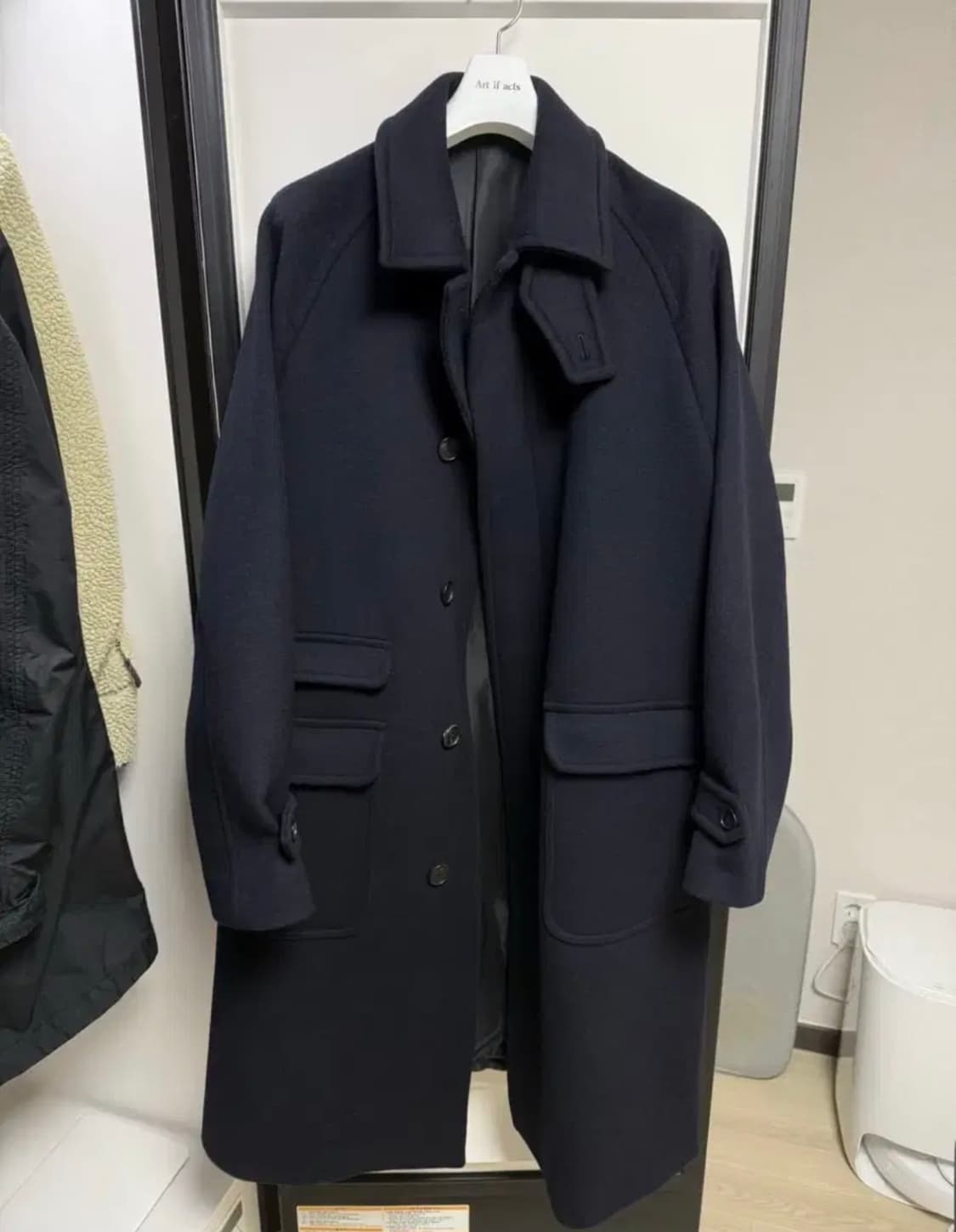 Art if acts 발마칸 코트 네이비 상품이미지3