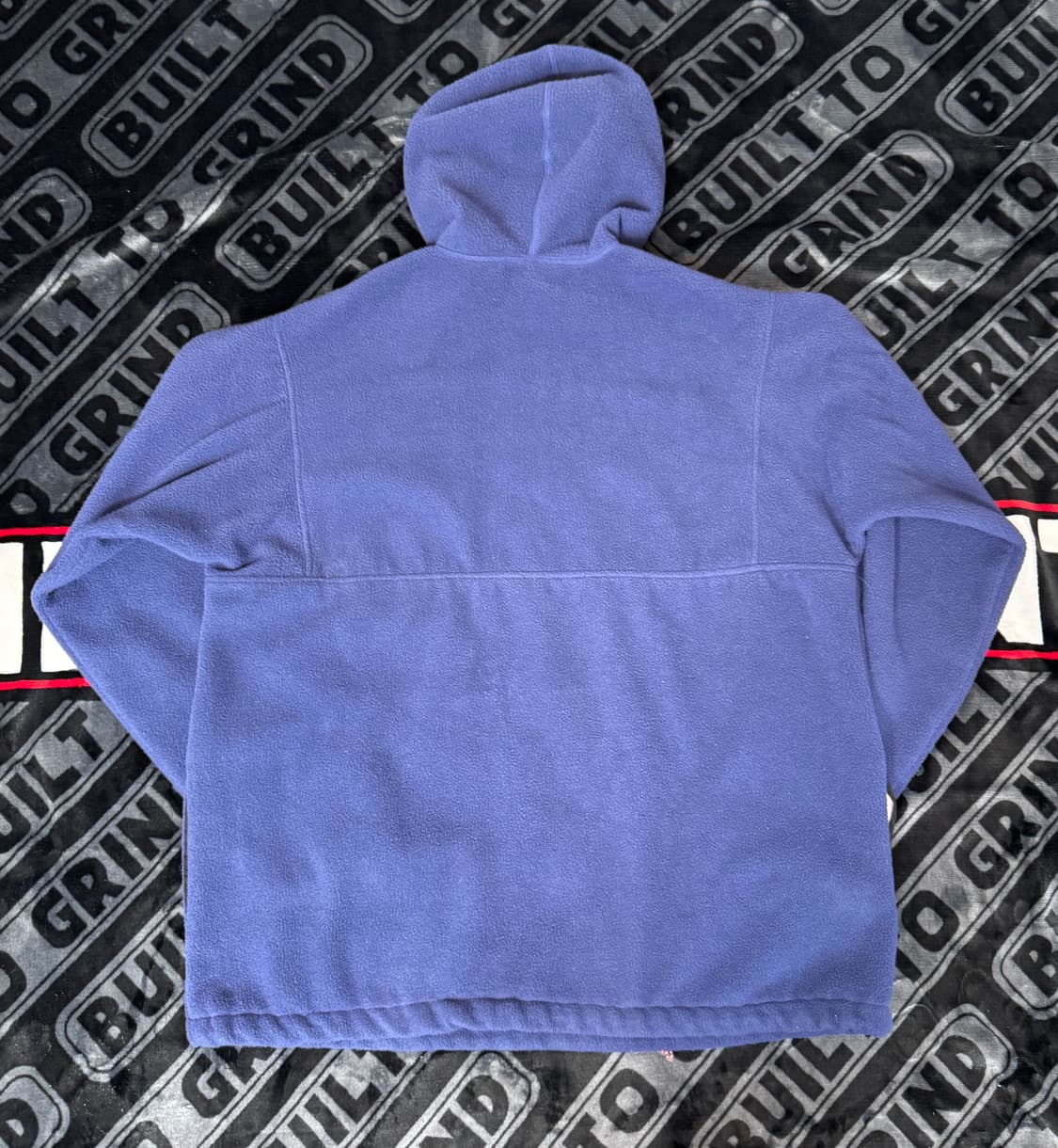 컬럼비아 쿼터 짚 후디드 플리스 풀오버  블루 상품이미지2