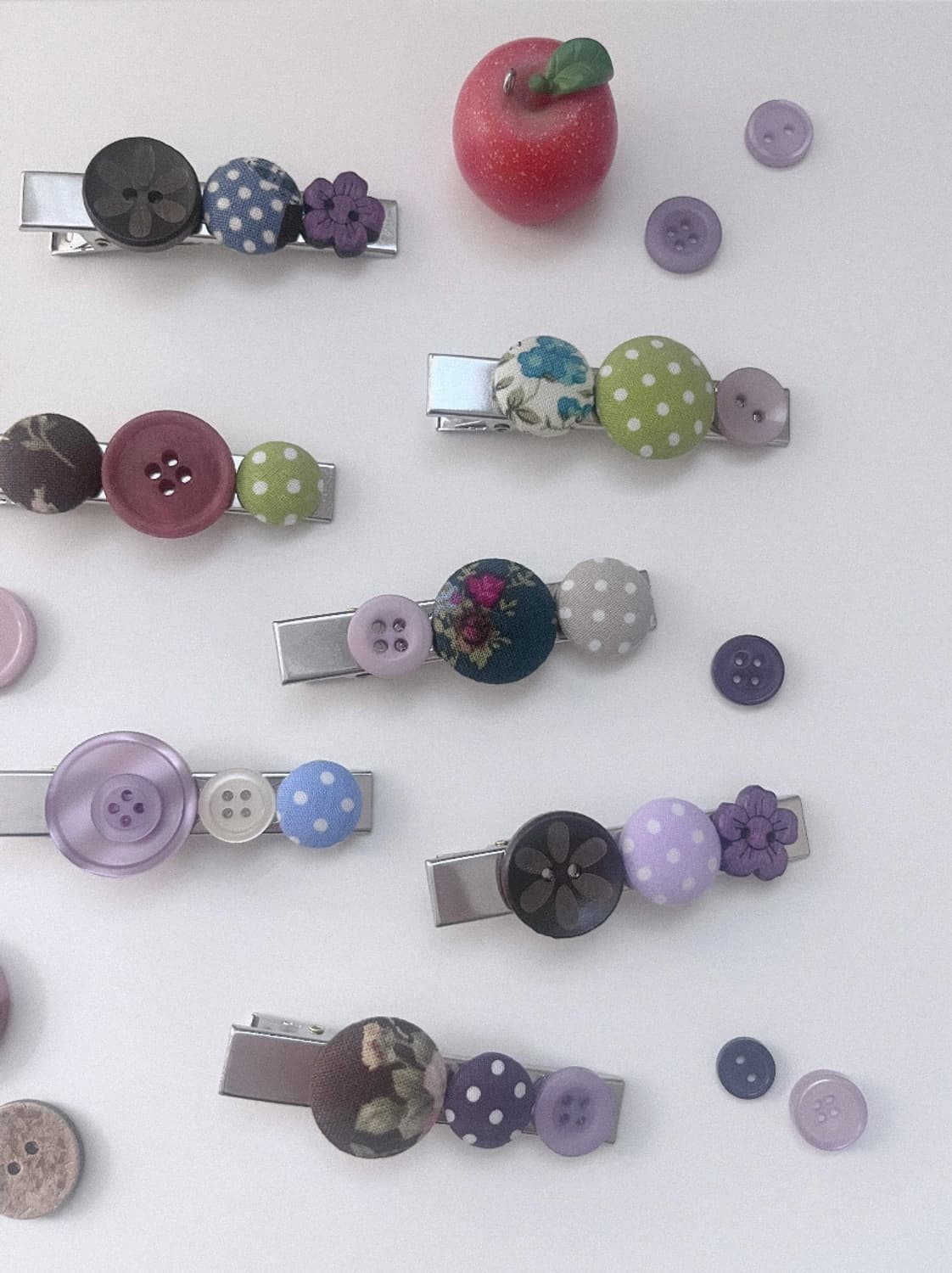 One&Only Dot Button Hair-pin 상품이미지4