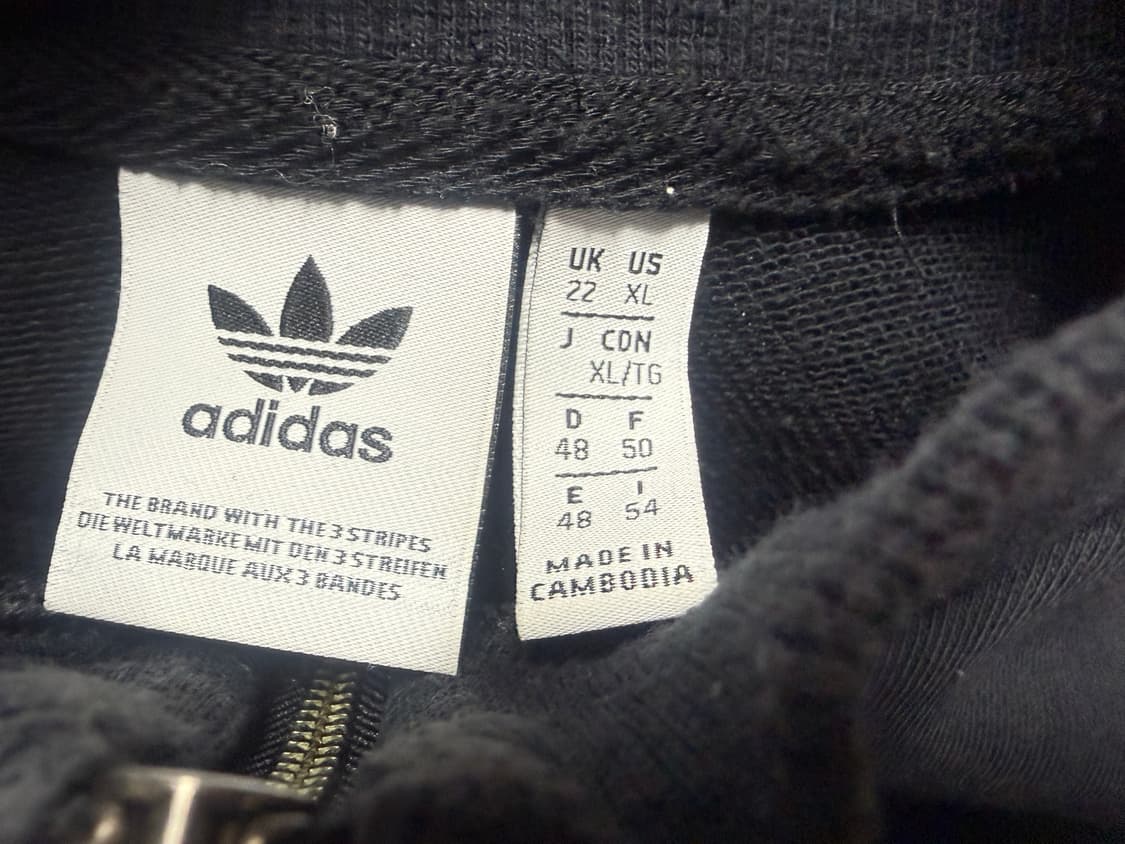 [XL] 아디다스 우먼스 콜로라도 1/2 집 탑 블랙 앤 화이트 상품이미지9