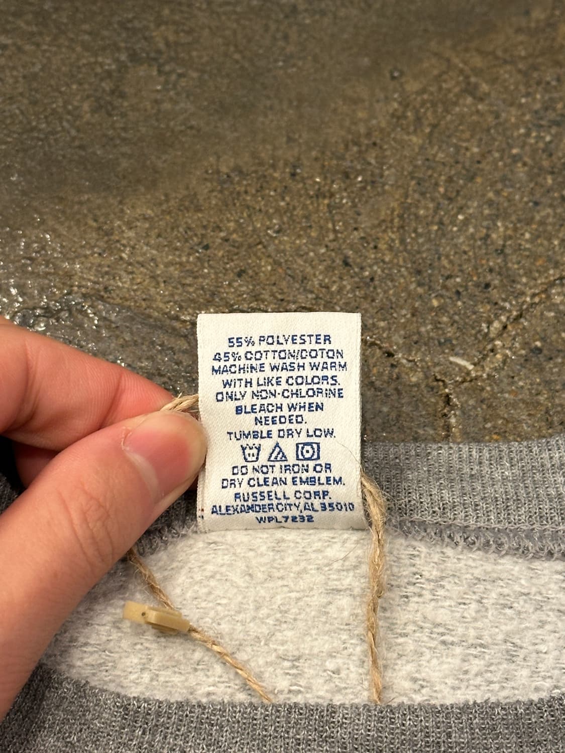 90s RUSSELL 러셀 유니버시티 스웻셔츠 XL 상품이미지6