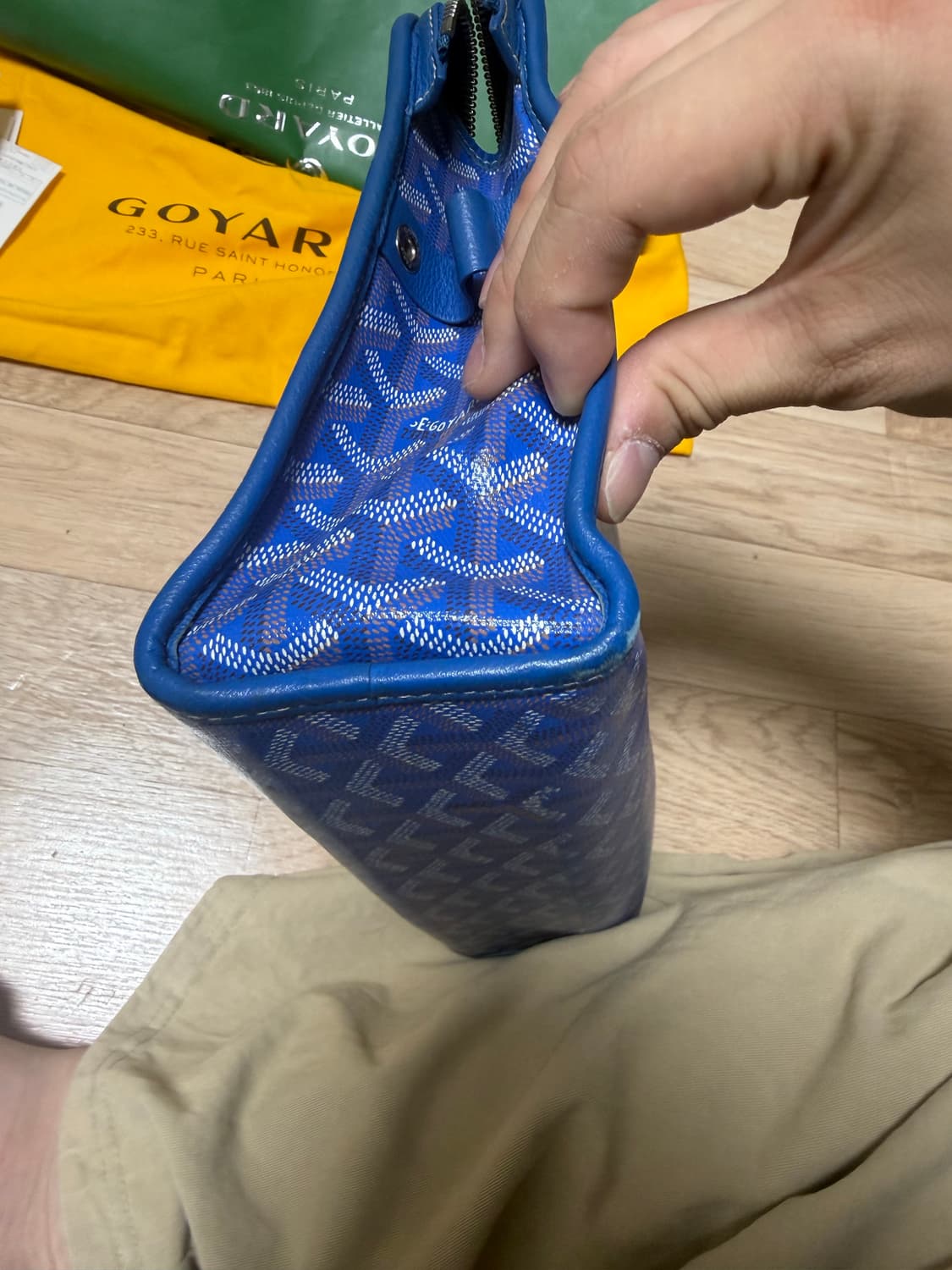 고야드 쥬방스 Gm블루 상품이미지5