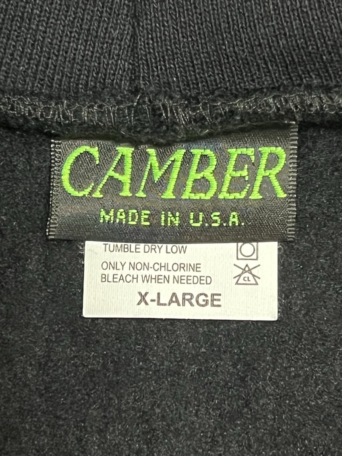 Camber USA Corss Knit Zipper Hoodie Blac 상품이미지2