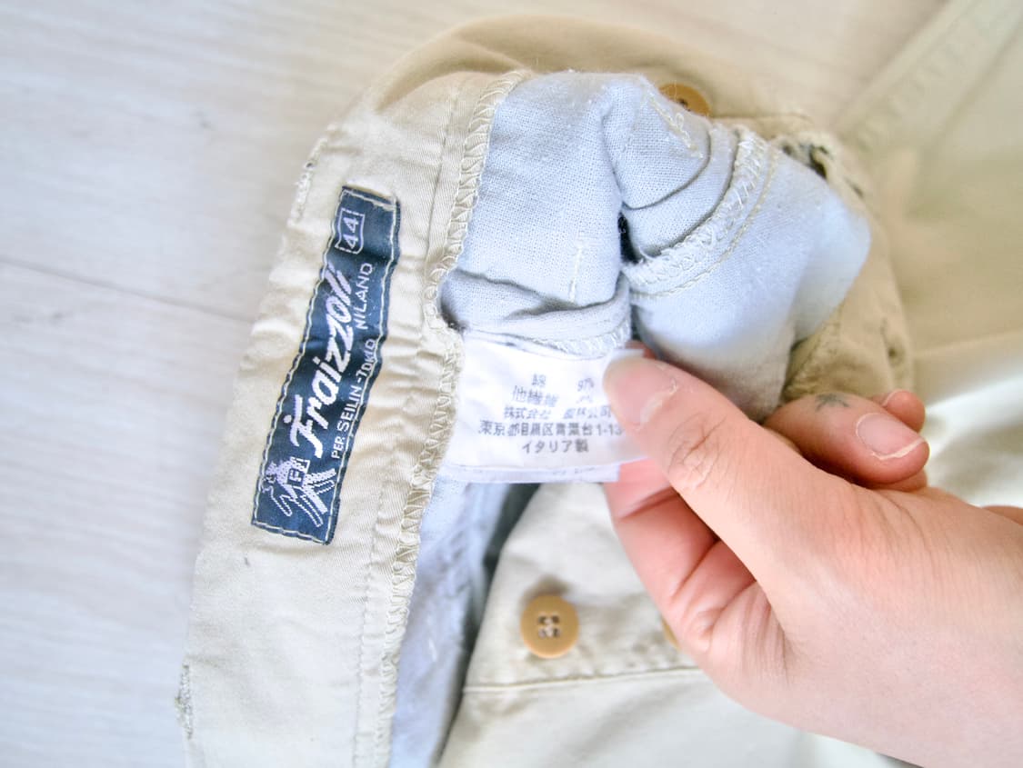 [FRAIZZOLI] side zip short_made in ITALY 상품이미지10