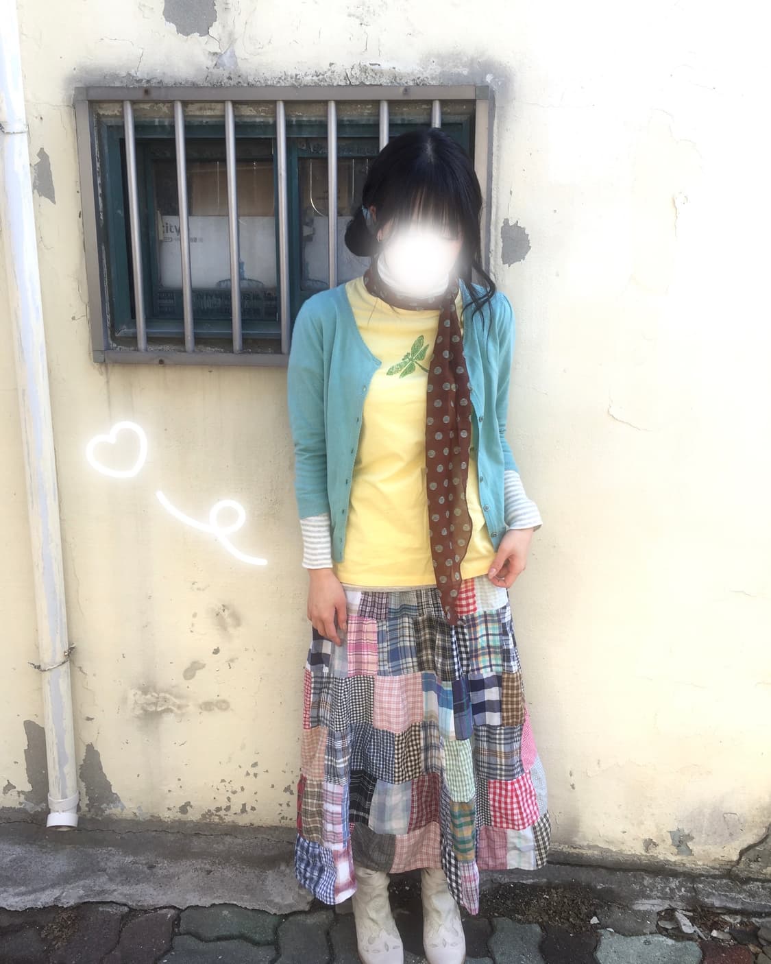 빈티지 핀터걸 코디세트 상품이미지3