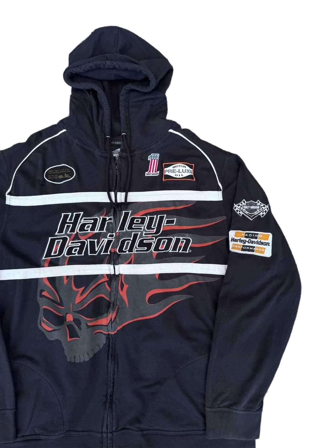 Harley Davidson patch cotton zip up  상품이미지3