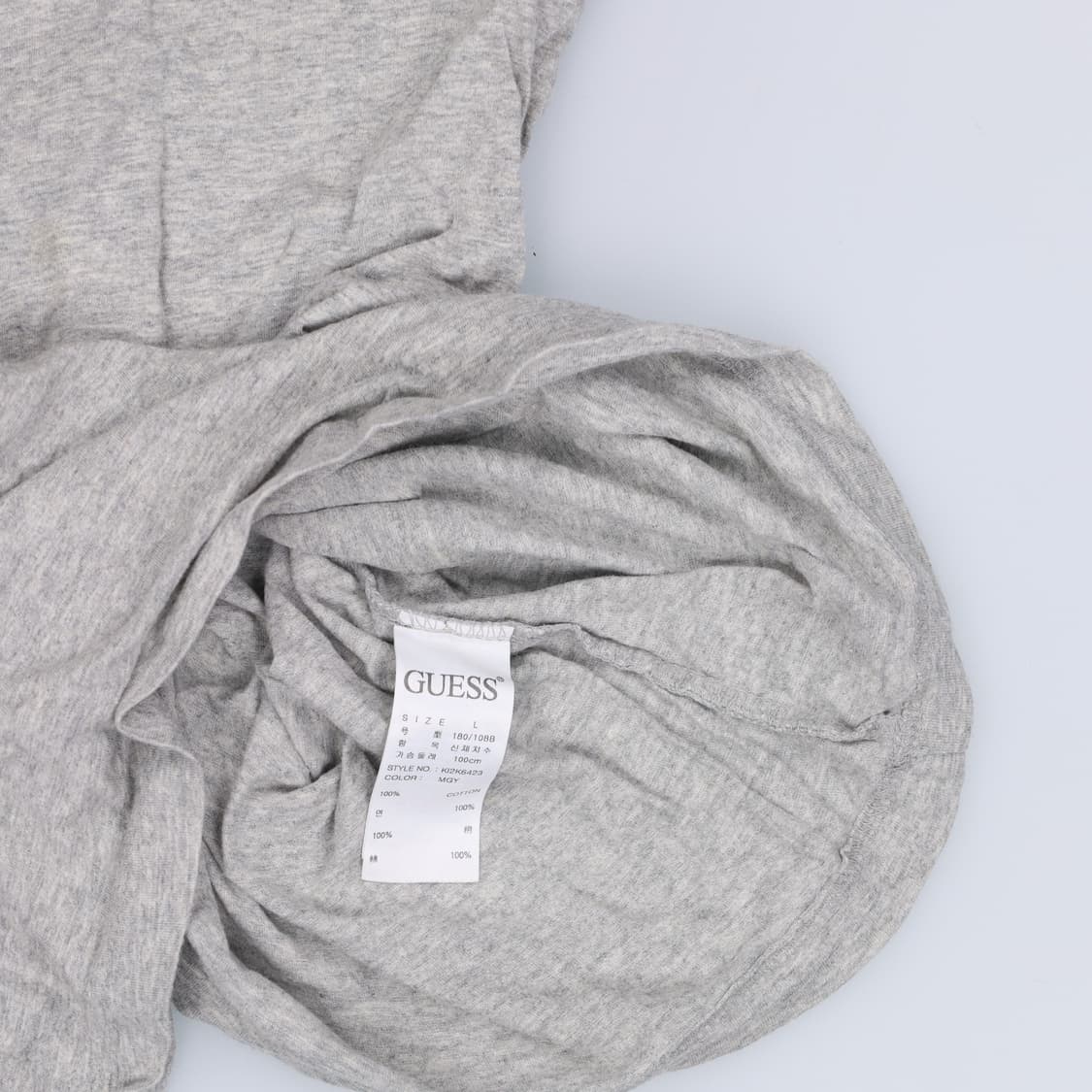 L 게스 빅로고 반팔티 0304H1 상품이미지4