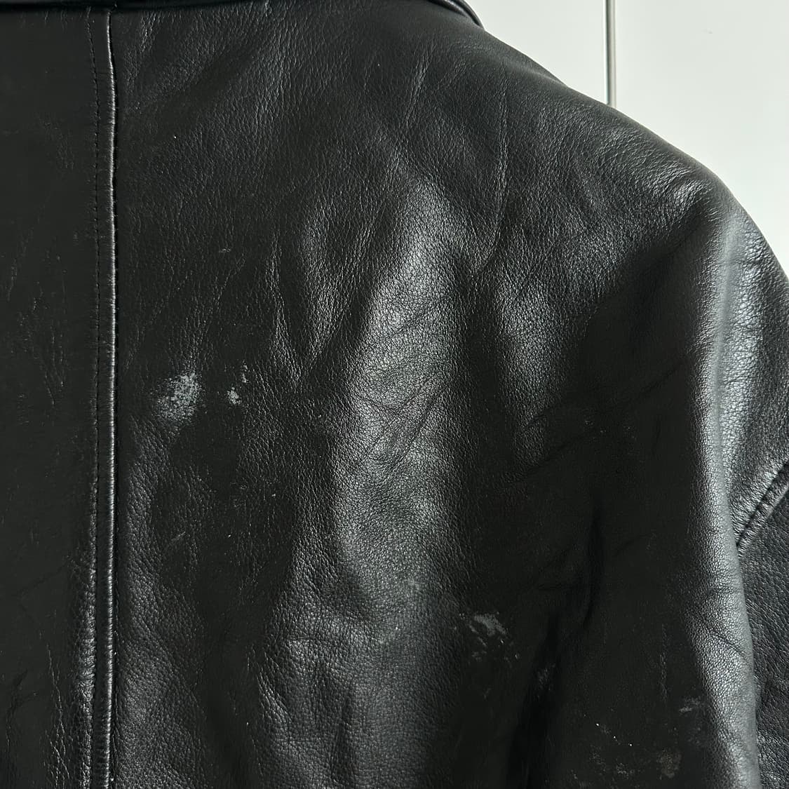 윌슨즈레더 레더 싱글카라 코트 상품이미지4