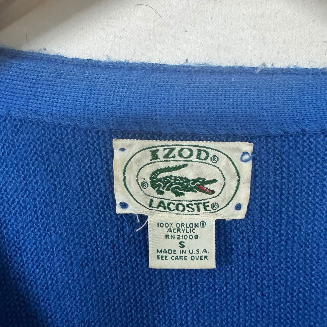 라코스테 USA IZOD 코튼 가디건 상품이미지3
