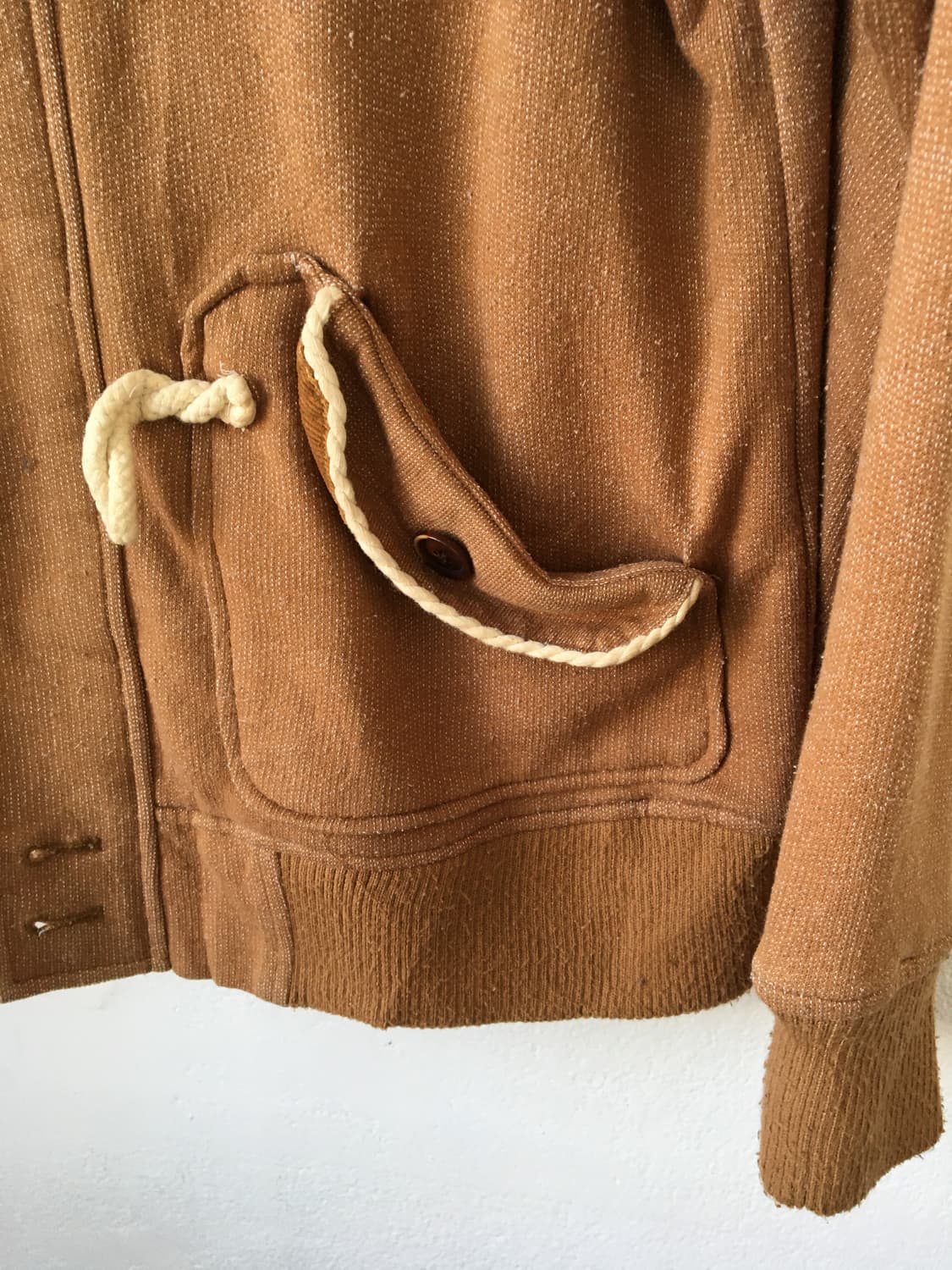 Duffle button high neck hood jacket 상품이미지5