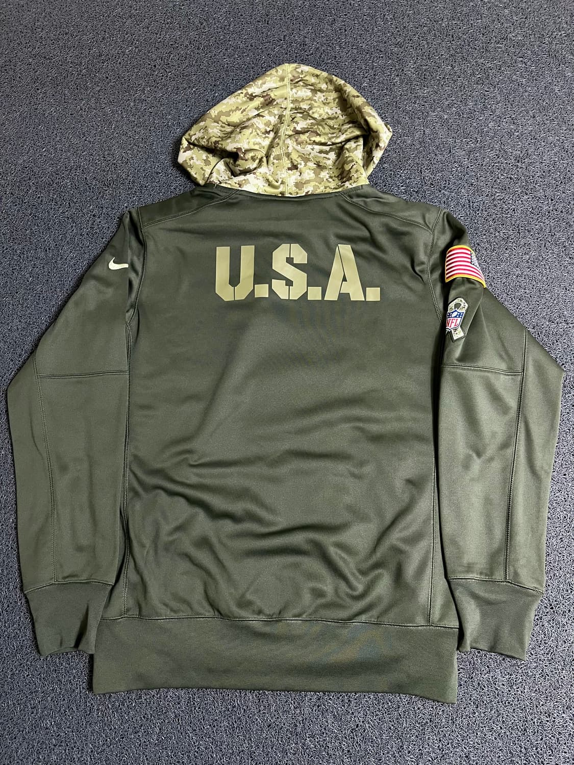 NFL X 나이키 카모 후드티 USA M싸이즈 상품이미지4
