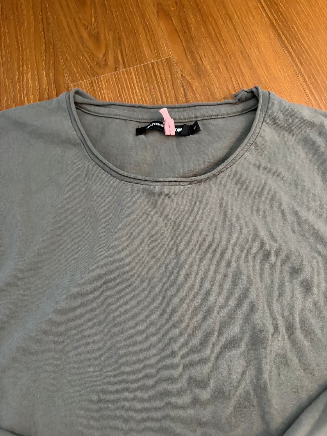 해칭룸 boxer tee grey 3사이즈 상품이미지4
